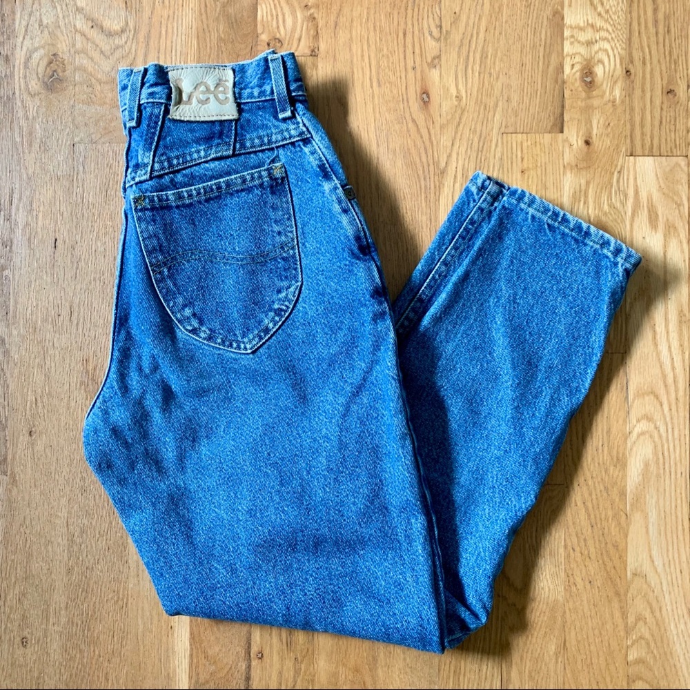 Vintage High Waisted Lee Mom Jeans